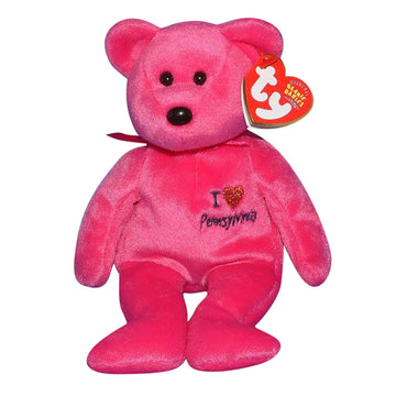 TY Beanie Baby - PENNSYLVANIA the Bear (I Love Pennsylvania - State Exclusive)