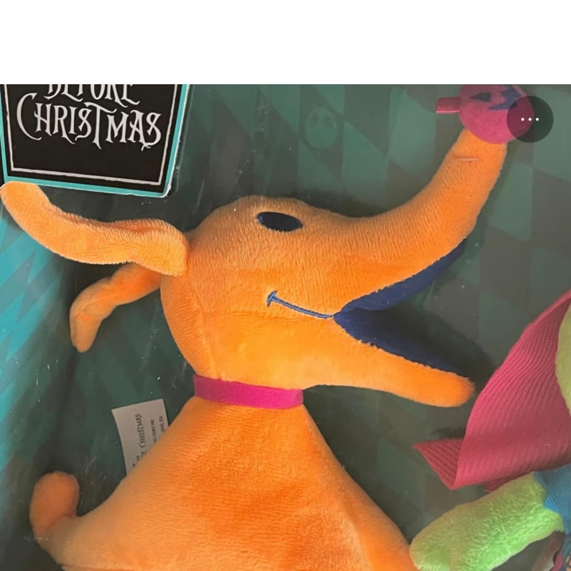 Disney Tim Burton's The Nightmare Before Christmas Neon Plush Collectors Set | Holiday 2024 Limited Edition | Neon Plush 4 Piece Set