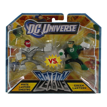 DC Universe Action League White Lantern Sinestro vs Green Lantern 2pk Mini Figures by DC Comics