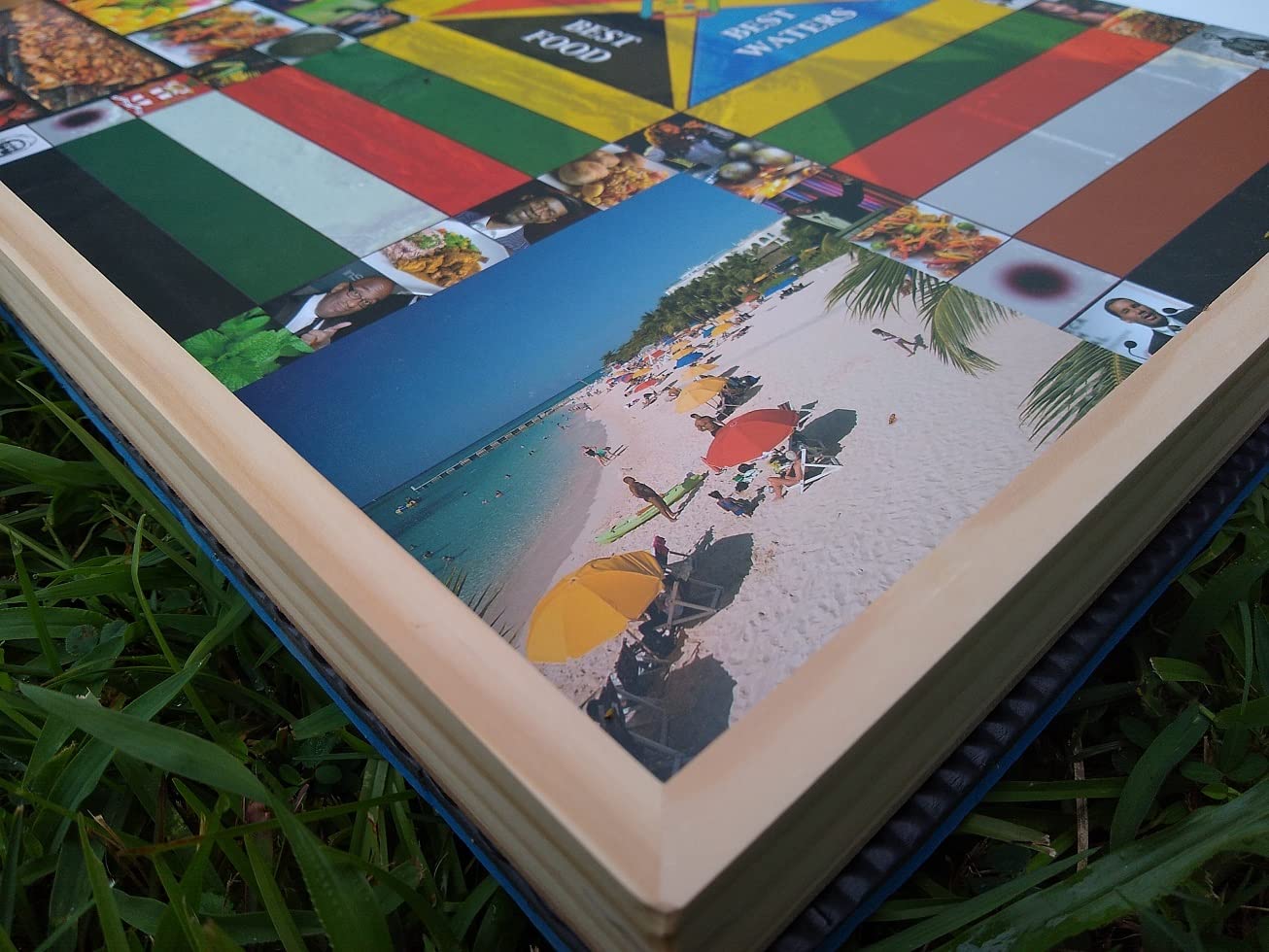 Jamaican Ludo - All About Jamaica Edition | 24in x 24in Board Game | Family Game Night Activity | Fun Easy Multi-Player Entertainment
