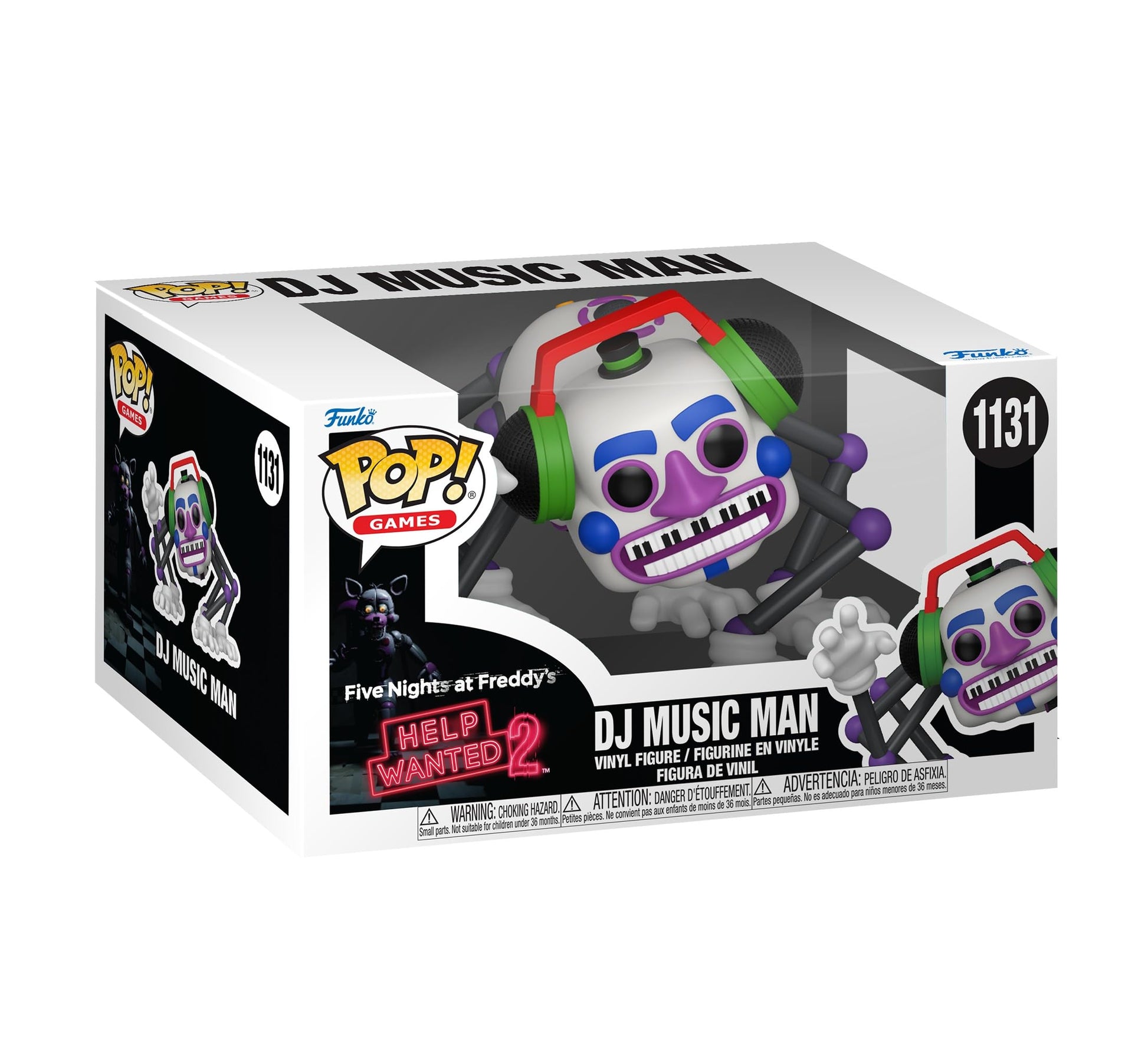 Funko Pop! Games: Five Nights At Freddy's - DJ Music Man - Collectable Vinyl Figure - Gift Idea - Official Merchandise - Toys for Kids & Adults