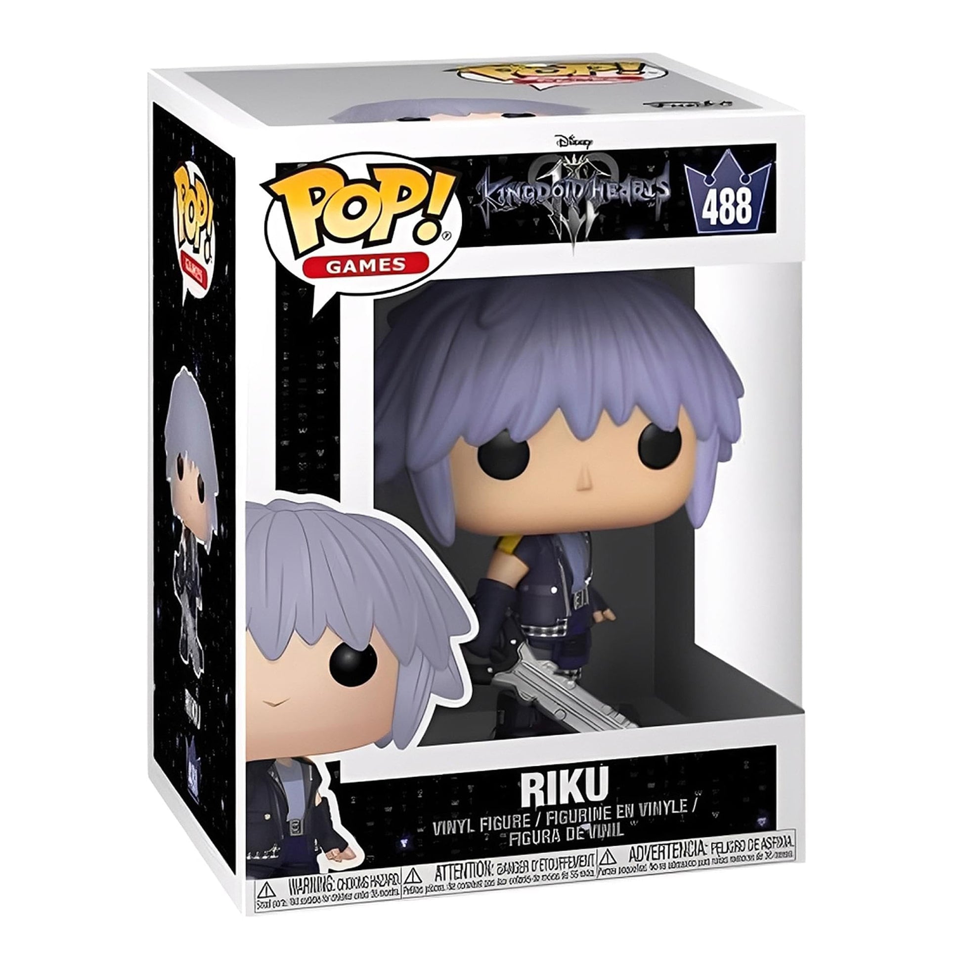 Funko Pop Disney: Kingdom Hearts 3 - Riku Collectible Figure, Multicolor