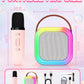 Karaoke Machine for Kids Microphone Gifts for Teen Girls Toys Age 6-8 for Kids 4 5 7 9 6 8 10 Year Old Christmas Birthday Gift Ideas (Pink)