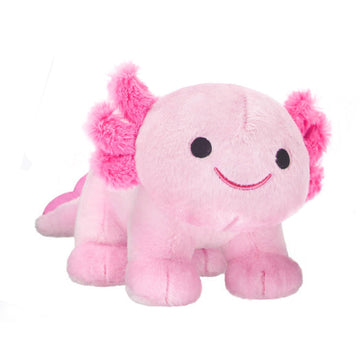 CNAANA Axolotl Plush Toy, Soft and Cute Axolotl Stuffed Animal Doll, Gift for Boys and Girls Birthday, Baby Shower, and Any Occasion(Pink)