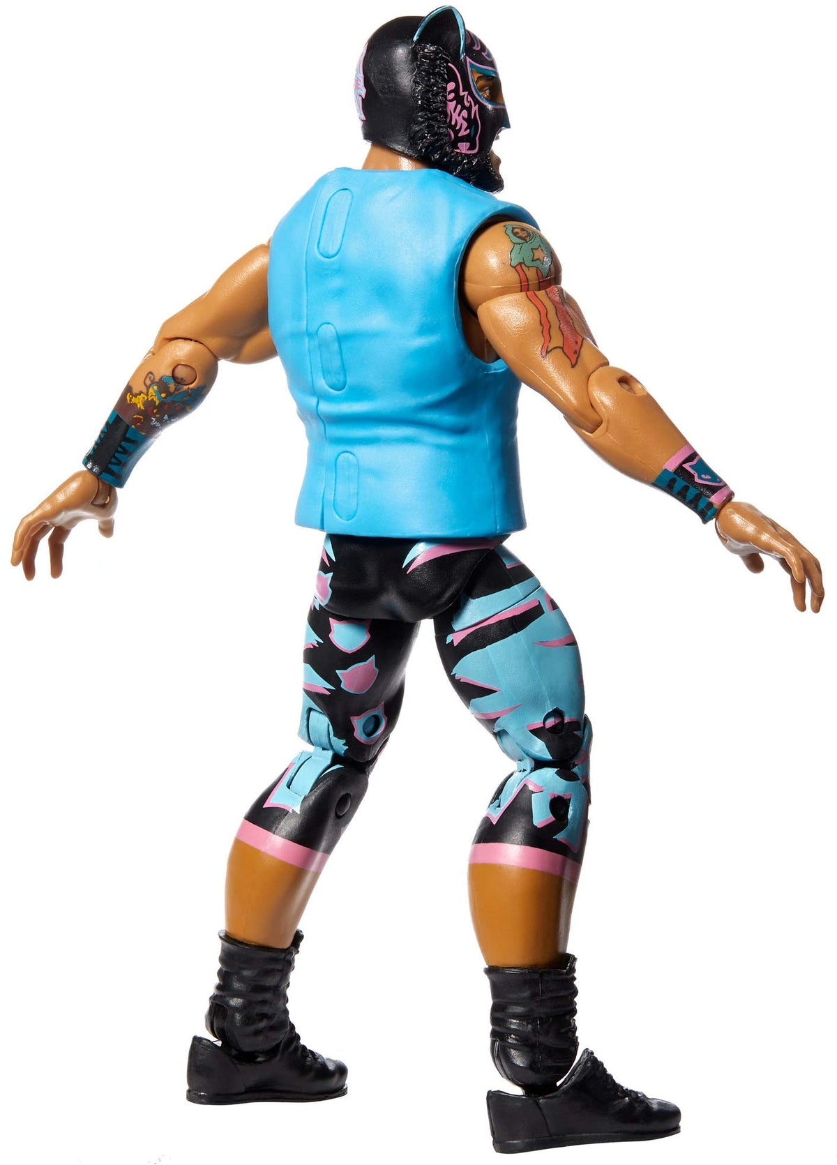 WWE MATTEL Lince Dorado Elite Series #74 Deluxe Action Figure with Realistic Facial Detailing, Iconic Ring Gear & Accessories
