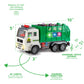 Zetz Brands Toy Garbage Truck with 4D Lights & Sounds for Boys, Toddlers, Kids 3+ - Trash Trucks Vehicle, Push Toy Car, Bump & Go w/Recycle