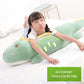 Tianmihou 52 Inch Giant Dinosaur Plush Pillow, Jumbo Green Dinosaur Stuffed Animal, Soft Long Dino Body Pillow for Kids Boys Girls, Huge Dinosaur