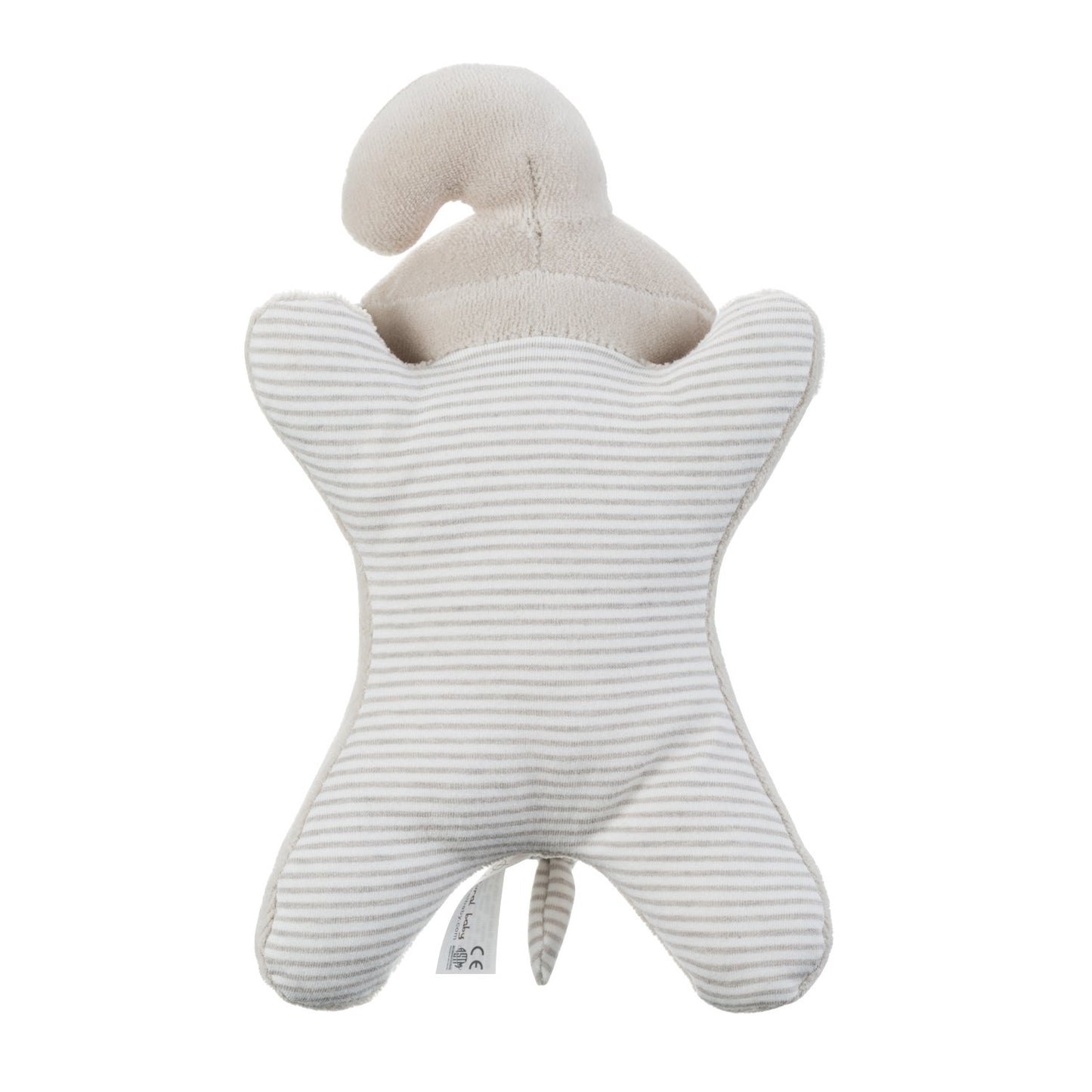 Be natural baby Organic Cotton Stuffed Elephant | 9.4 Inches Plush Toy Birthday Gift for Kid Boys Girls | Luxury Soft, Breathable