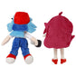 Leobbyli Friday Nigh Funki Plush 2 Pcs Merch-Cute Plush Toys for Children-9.9 Inch (Boyfriend&Girlfriend)