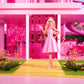 Barbie The Movie Doll, Margot Robbie as, Collectible Doll Wearing Pink and White Gingham Dress with Daisy Chain Necklace