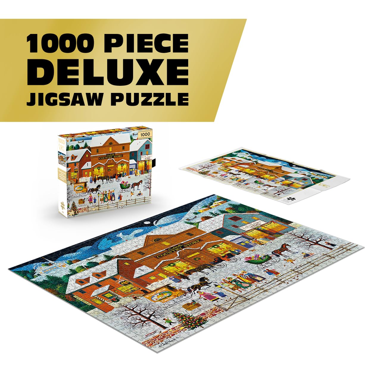 Buffalo Games - Charles Wysocki Cauldwell's Country - 1000 Piece Puzzle