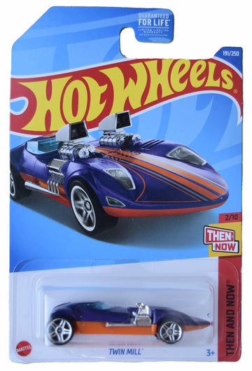 Hot Wheels Twin Mill (Purple) 2022 Then and Now