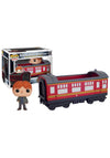 Funko POP Rides: Harry Potter - Hogwarts Express Train car with Ron Weasley Action Figure