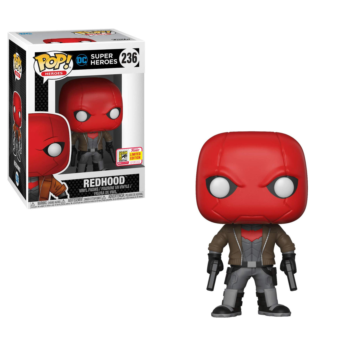 Funko Pop DC Super Heroes Red Hood SDCC Summer Convention Exclusive