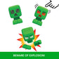 Mattel Minecraft My Pet Creeper Interactive Toy