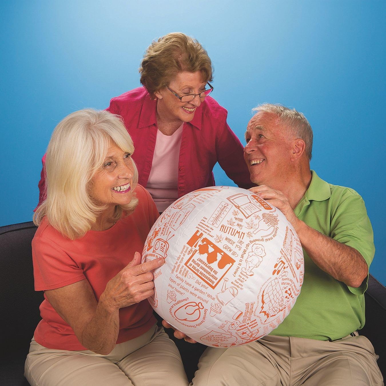 S&S Worldwide Toss 'n Talk-About Ball, Reminiscing Ball