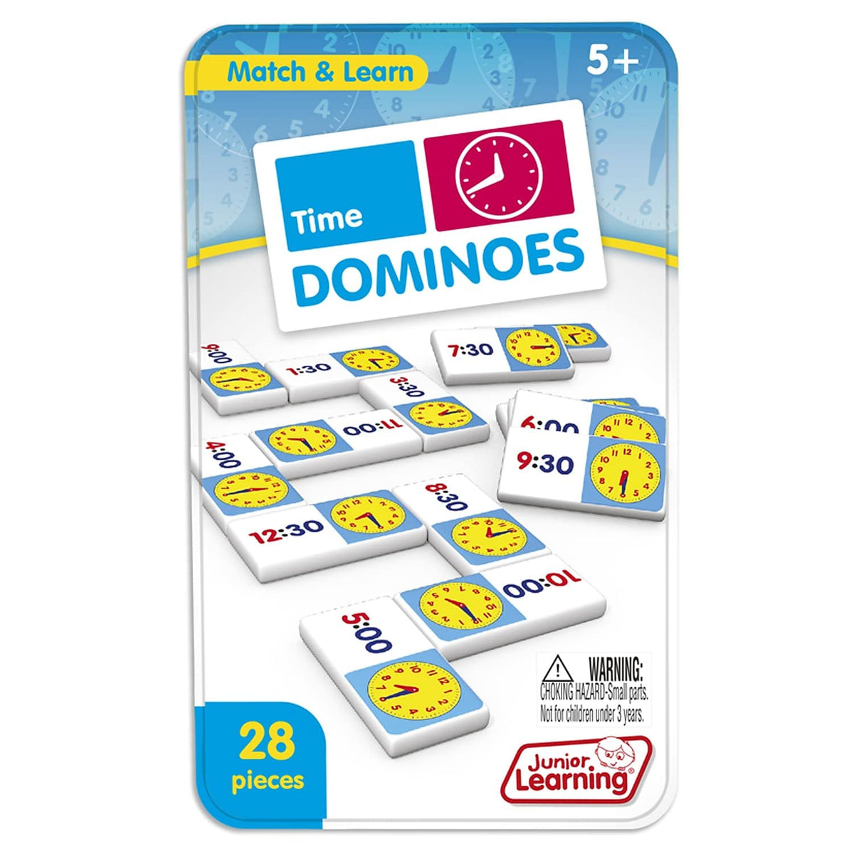 Junior Learning Time Dominoes, 2 Sets