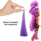Mattel Cave Club Roaralai Doll (8 10-inch, Purple Hair) Poseable Prehistoric Fashion Doll with Dinosaur Pet and Accessories, Gift for 4 Year Olds and