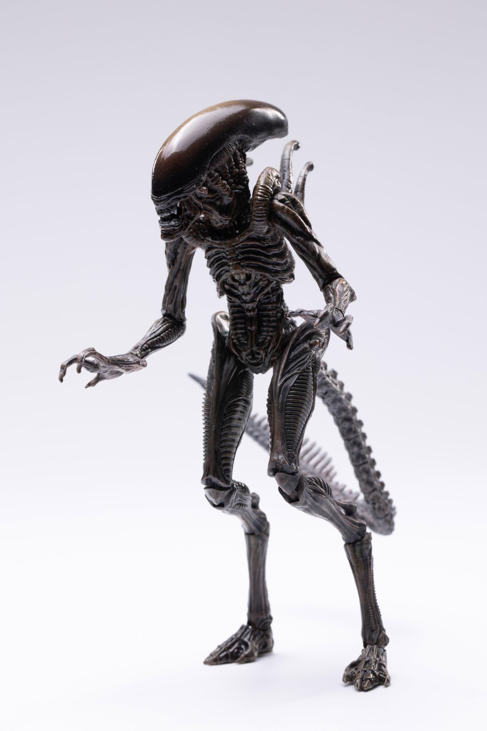 Hiya Toys Exquisite Mini Series 1/18 Scale 5 Inch Alien RESSURECTION Lead Alien Warrior Action Figure
