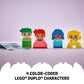 LEGO DUPLO My First Big Feelings & Emotions Interactive Toy, Colored Building Bricks and 4 Characters, Social and Emotional Play for Preschoolers, 1