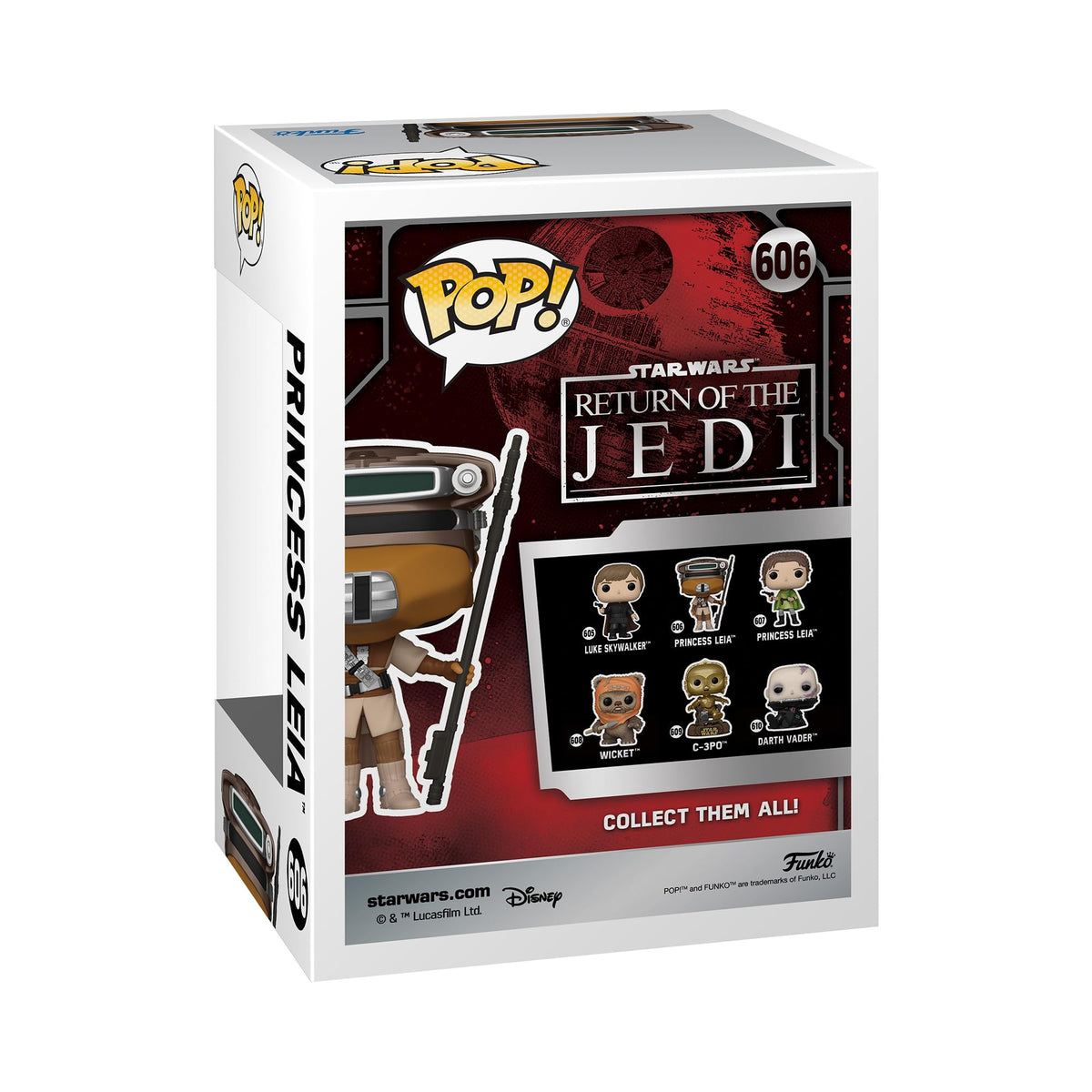 Funko POP! Star Wars: Return of the Jedi 40th - Leia (Boushh)