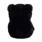 Aurora® Playful Rolly Pet™ Cuddles Black Bear™ Stuffed Animal - Compact Size for On-The-Go Fun - for Adults, Kids, Birthdays, and Anniversaries