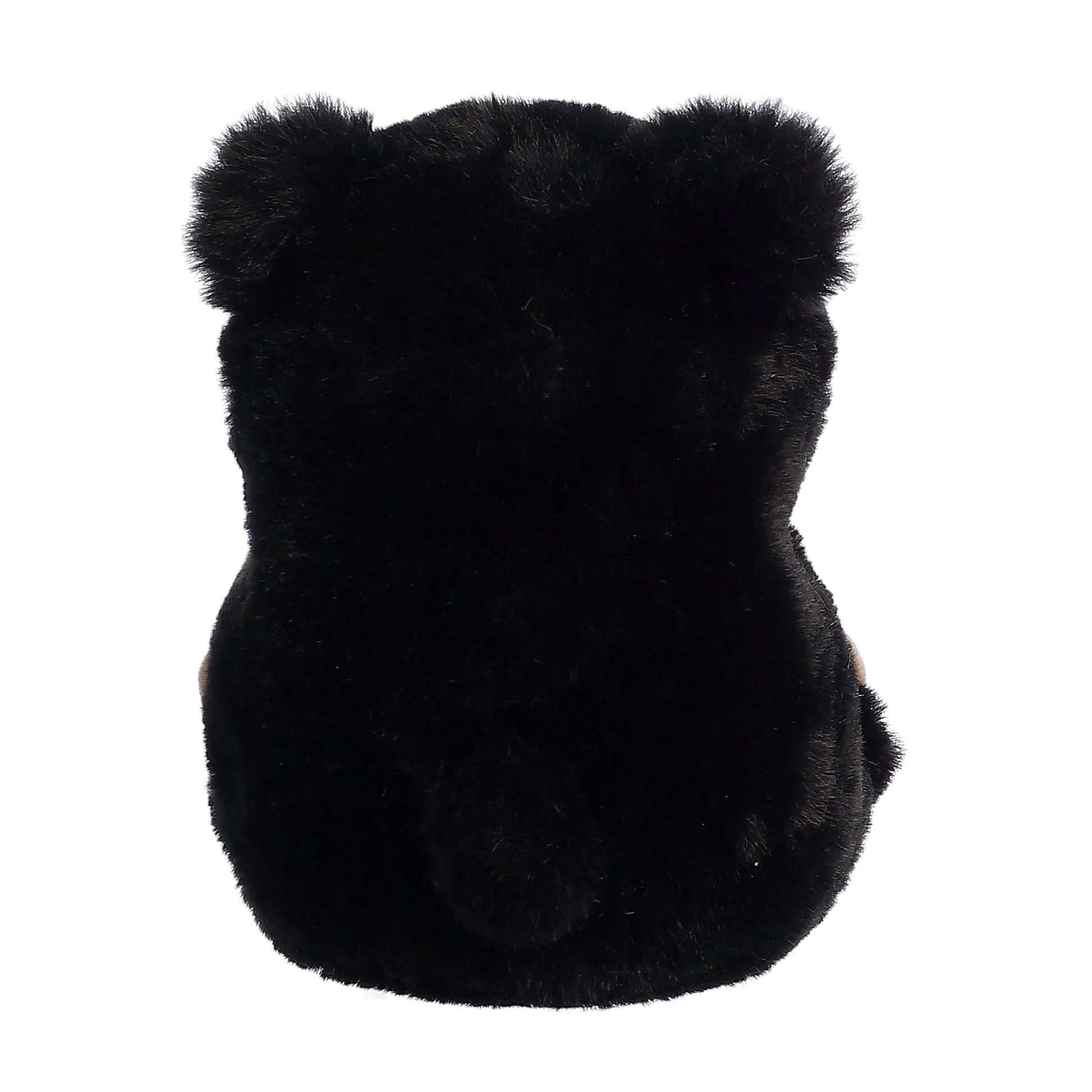 Aurora® Playful Rolly Pet™ Cuddles Black Bear™ Stuffed Animal - Compact Size for On-The-Go Fun - for Adults, Kids, Birthdays, and Anniversaries