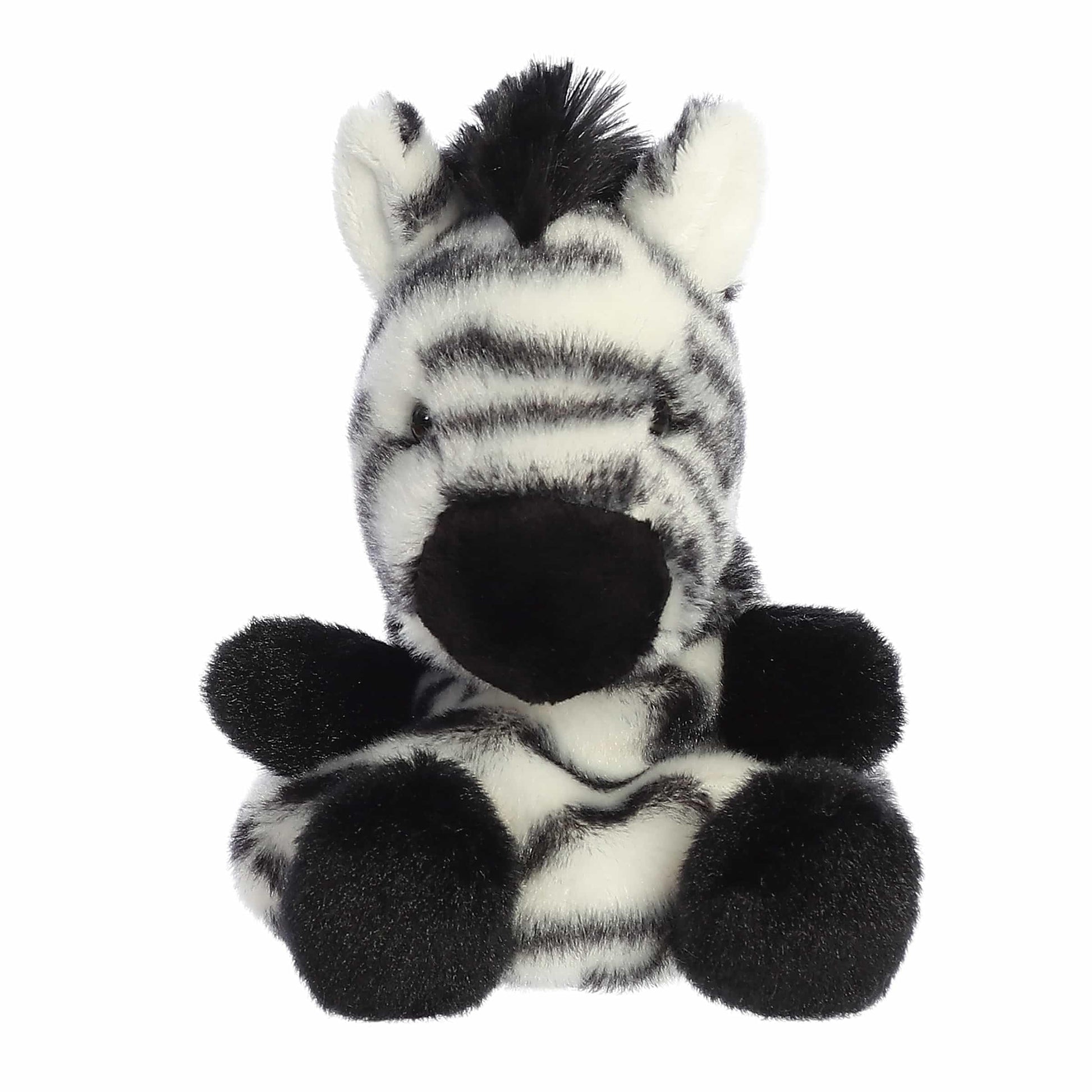 Aurora® Adorable Palm Pals™ Grévy Zebra™ Stuffed Animal - Fun Collectible Plush for Kids and Adult Collectors - Perfect for Decorating Rooms