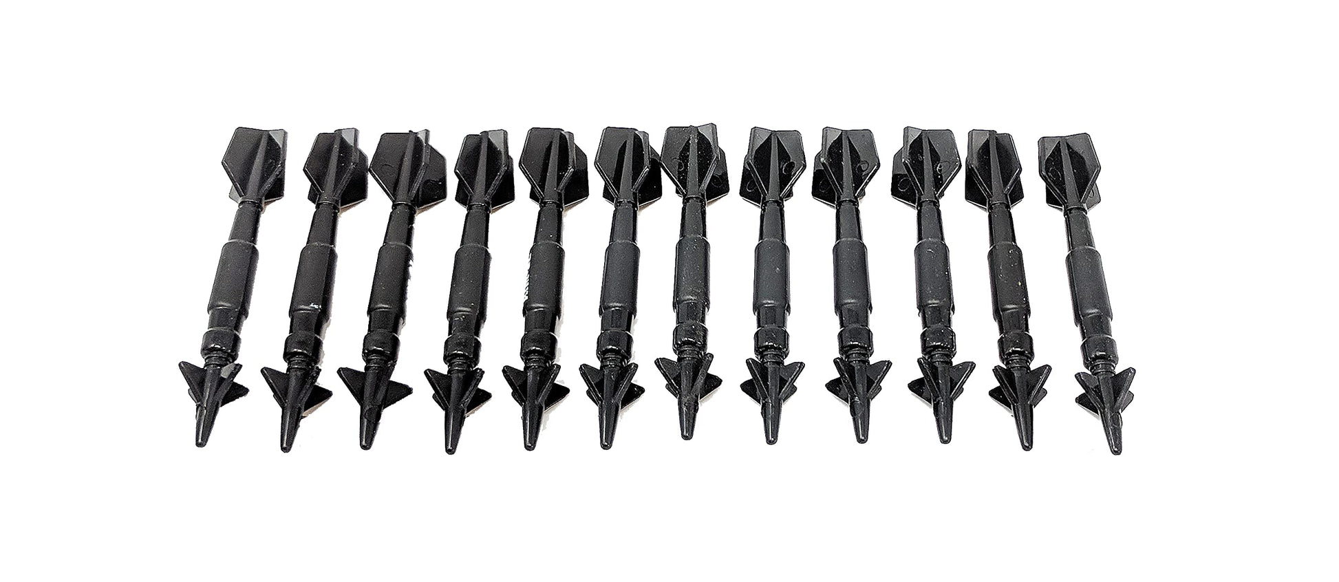 Military Navy Air Force Toy AIM-9 Sidewinder Missiles, 12 Pieces