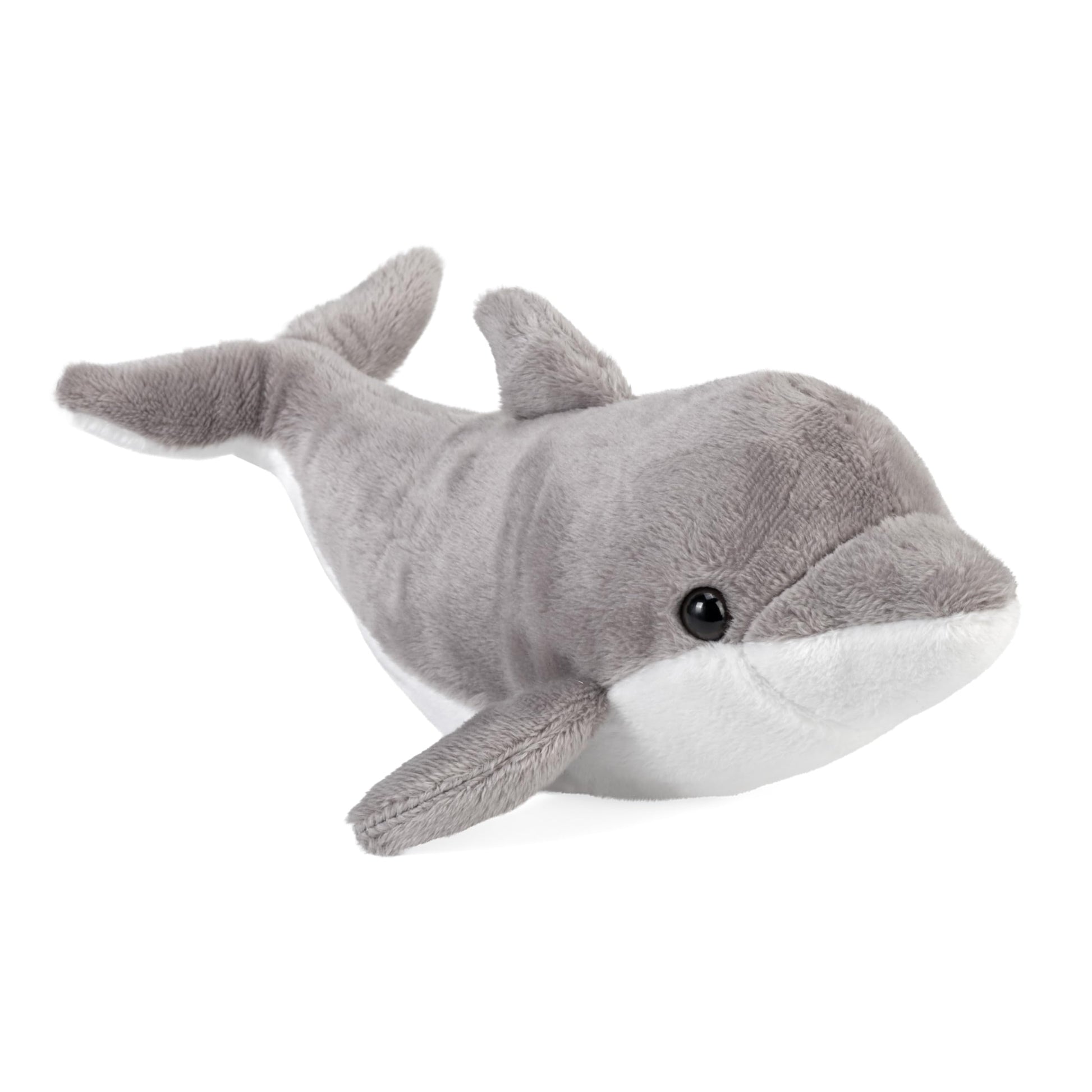 Wild Republic Dolphin plush, Stuffed Animal, Plush Toy, Gifts for Kids, Sea Critters 11 inches