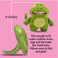 The Tooth Brigade Tooth Fairy Pillow | Stuffed Plush with Large Pocket Mouth for Lost Teeth, Treasures, Prizes - Fun and Interactive Plush, Perfect