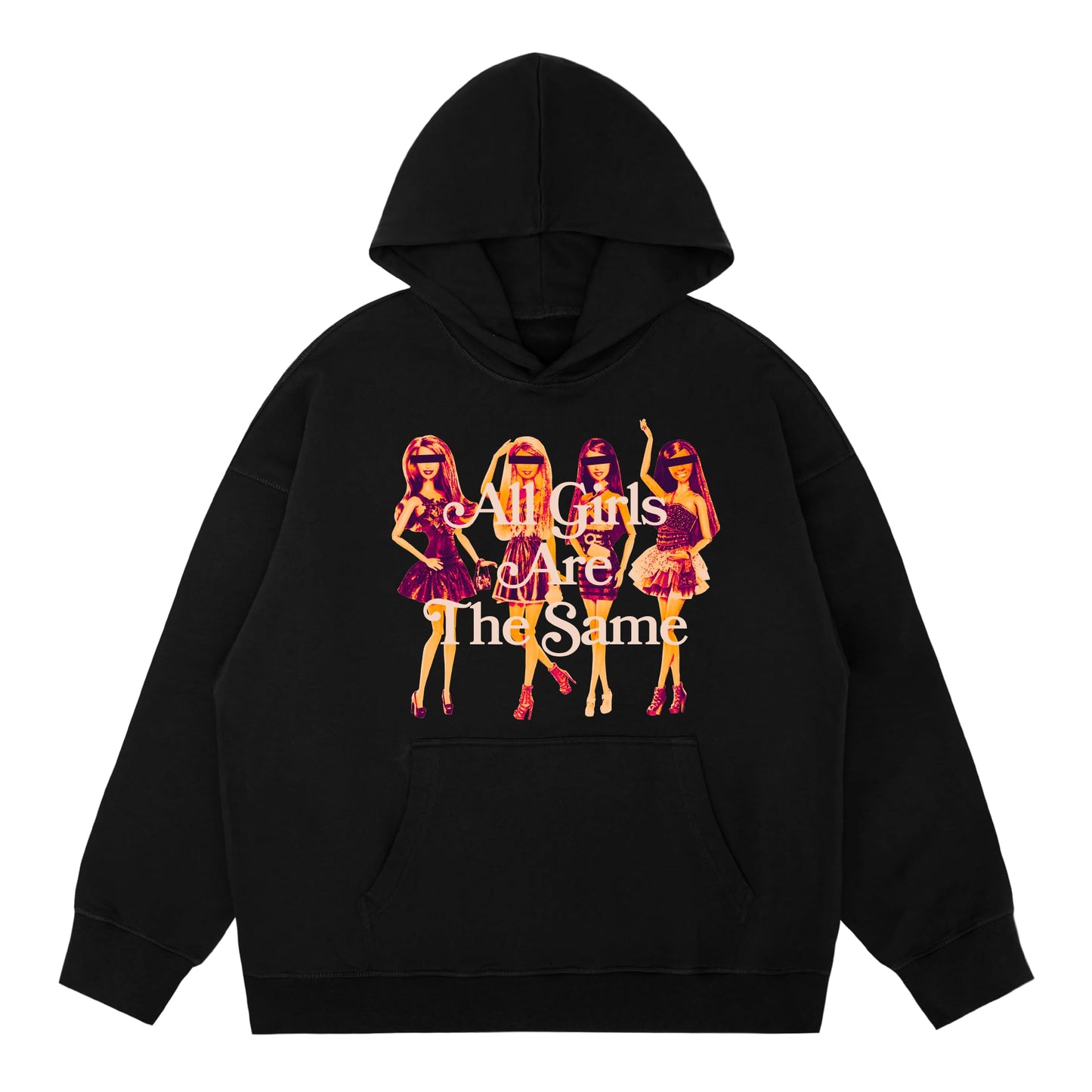 Juice WRLD All Girls Are The Same Dolls Hoodie, Black, Large