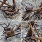 YAQUMW Adjustable Crossbow Siege Ancient Chariot Catapult Machinery Stone-Thrower Slingshot 3D DIY Wooden Puzzle Tabletop Game Model Kits Stem