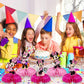 For Minnie Birthday Party Supplies, 9Pcs Honeycomb Centerpieces for Mouse Party Decorations, Double Sided Table Decorations Centerpieces Party