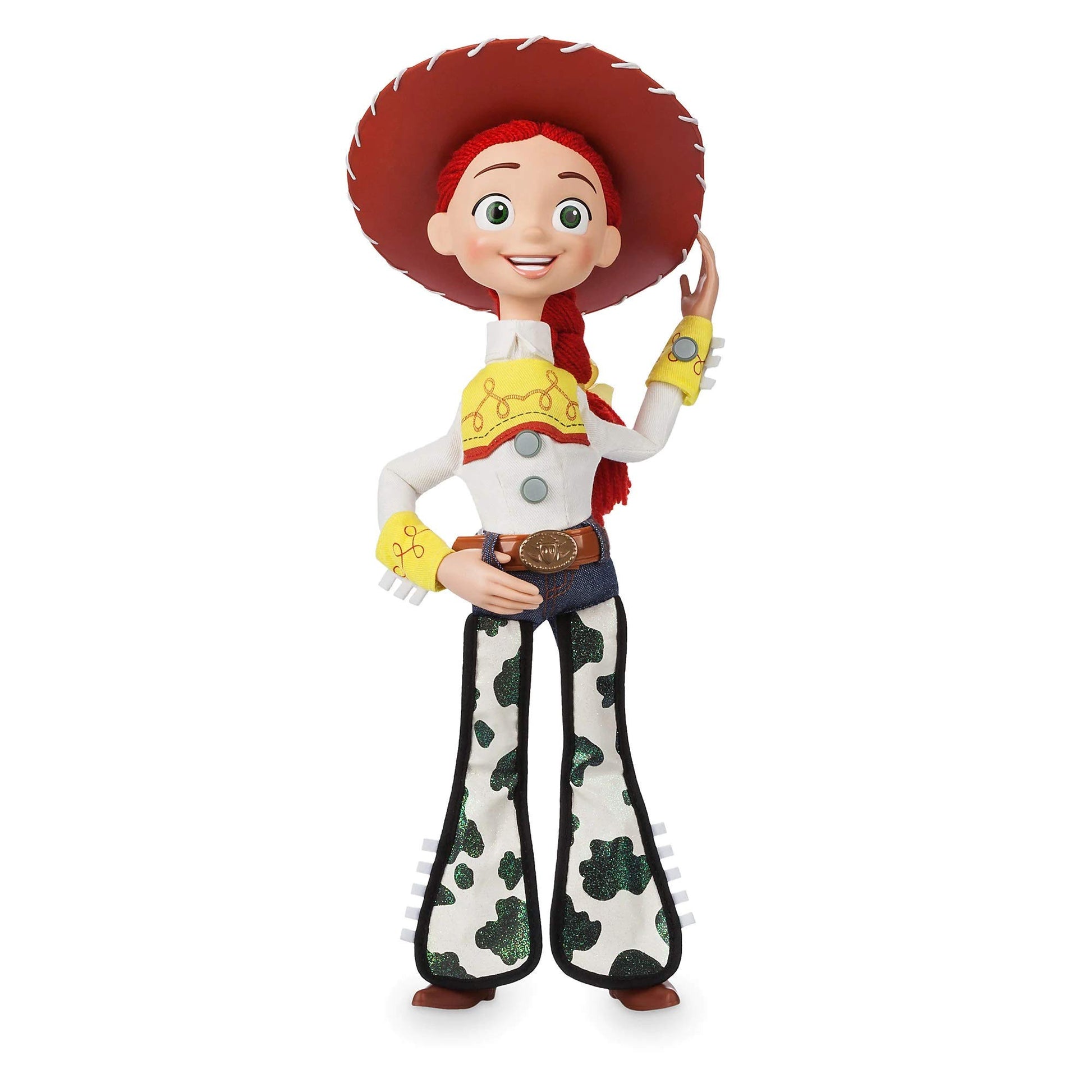 Disney Store Official Jessie Interactive Talking Action Figure from Toy Story, Features Sounds and Phrases from The Movies, Interacts with Other