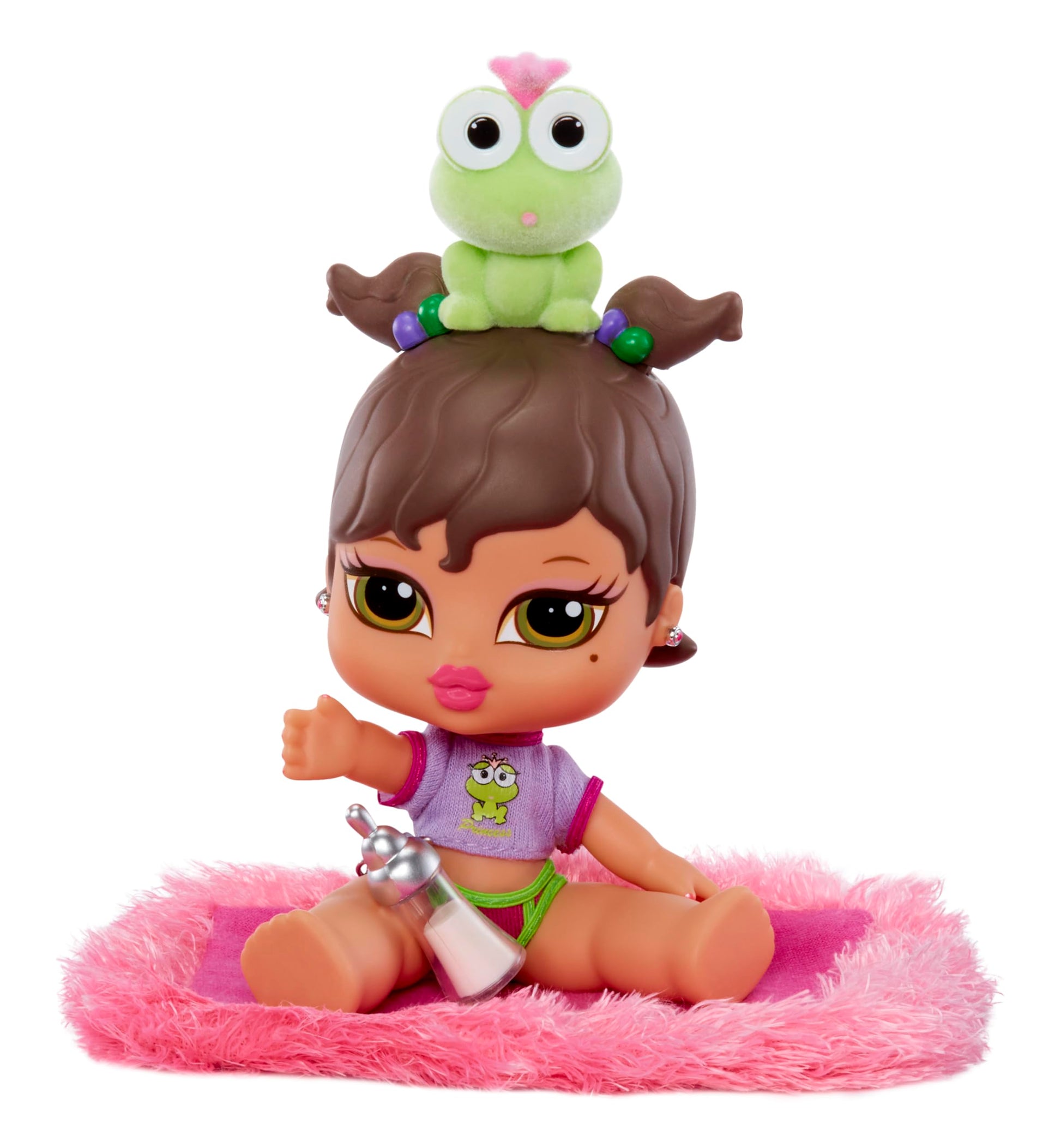 Bratz Babyz Yasmin Collectible Fashion Doll with Real Fashions and Pet