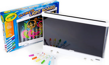 Crayola Ultimate Light Board - White, Kids Drawing Tablet, Gifts for Kids, LED Drawing Board, Sketching Art Projector, Toys for Boys & Girls, 6+
