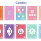 Spicy Dice Combos Card Game - A Fast-Paced Family Game with 110 Beautiful Metallic Foil Cards. Make The Combo Shown by Playing from Your Hand