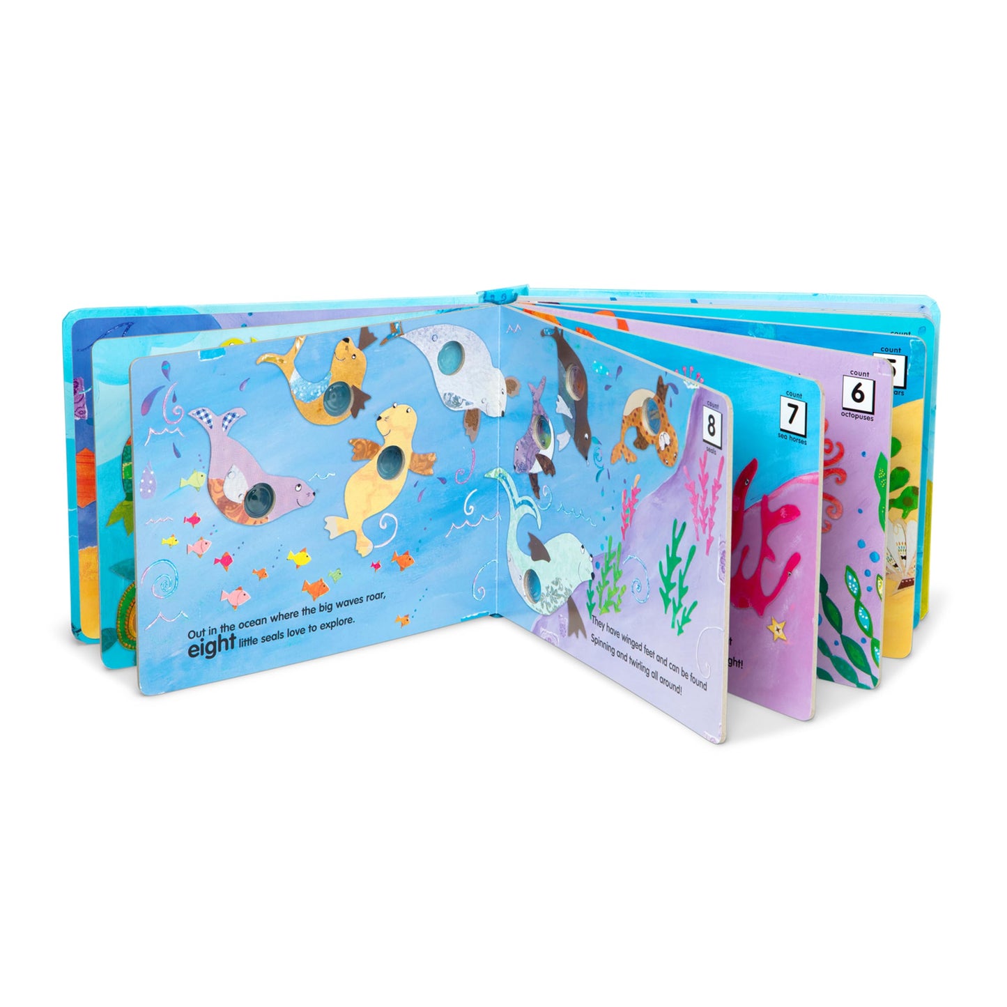 Melissa & Doug Poke A Dot Book, Interactive Educational Book, 20 Sheets, 7.25 x 9.25 inches