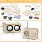 Stem Projects Toys for Boys age 8-12 12-14 Science Kit Building Own Bluetooth Speaker & FM Radio DIY Electronics Kit Science Experiments Kid 9-12 Boy