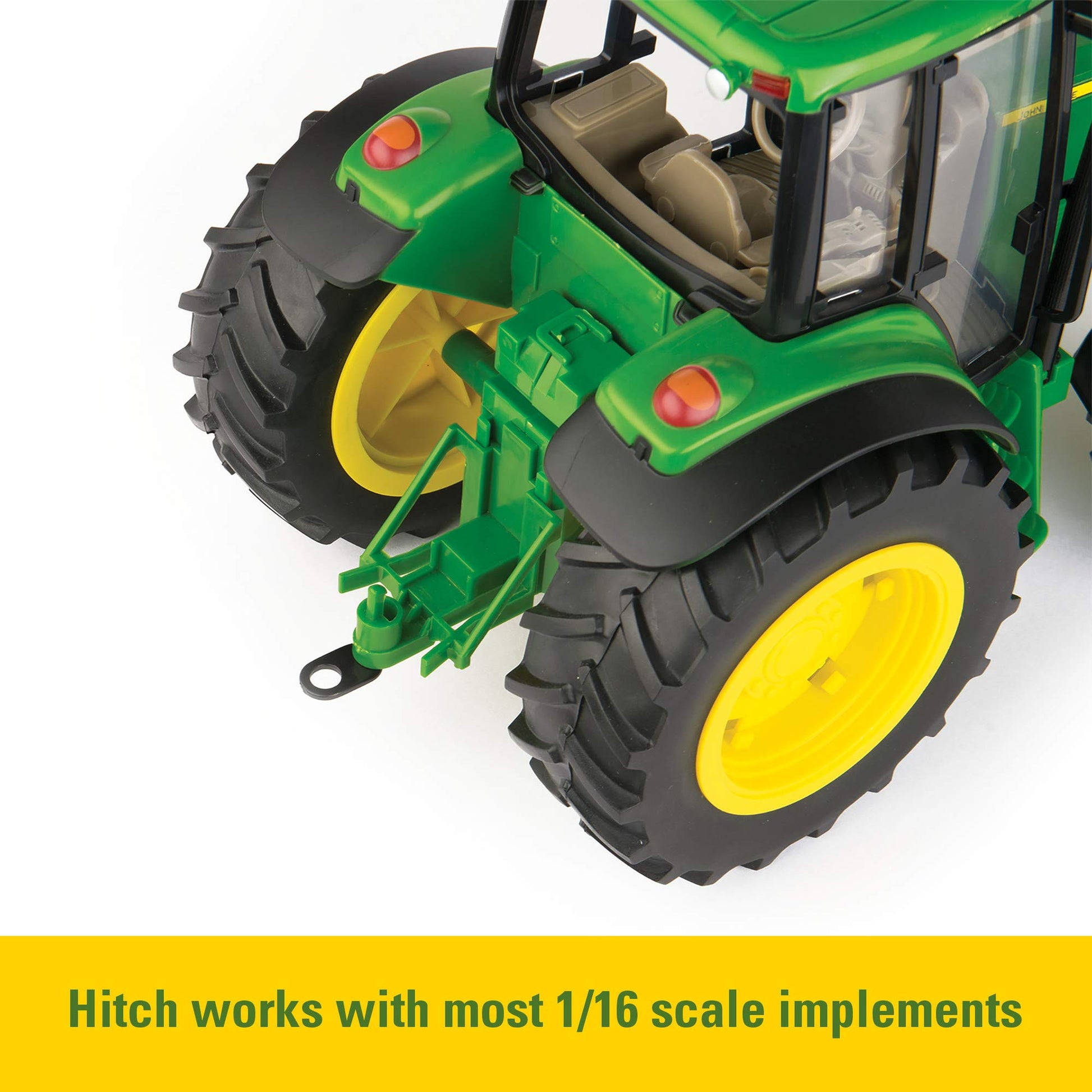 1/16 John Deere Big Farm 6930 Tractor with Wagon Imaginative Play for Babies