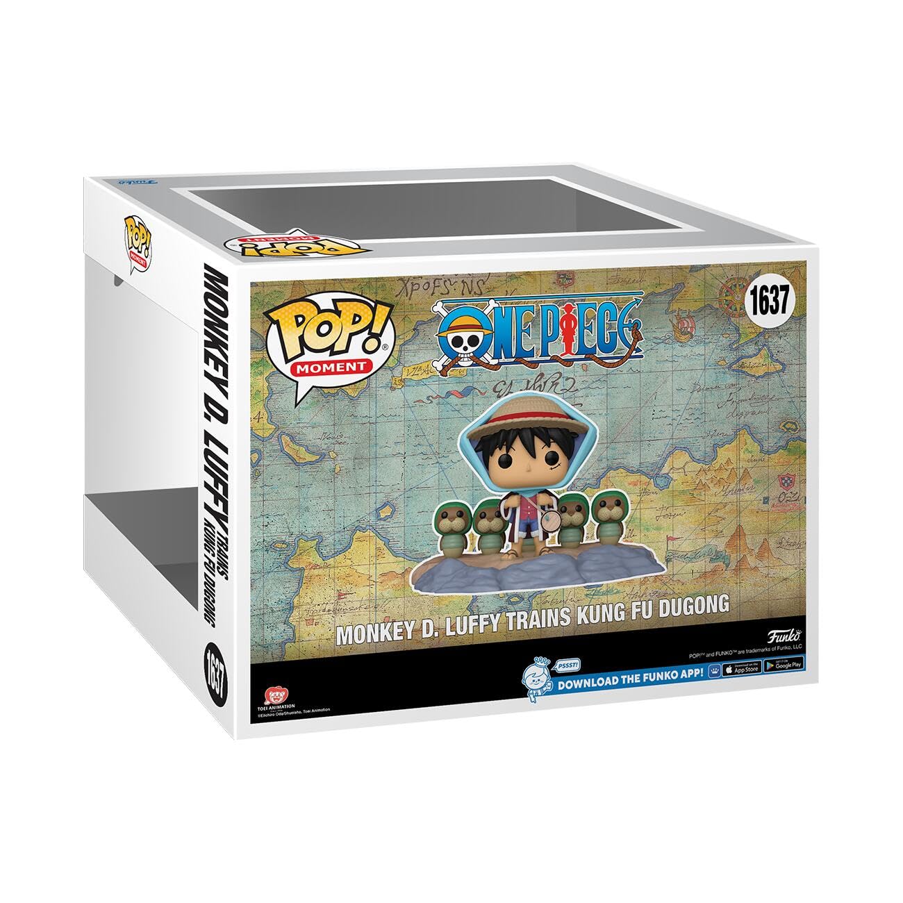 Crunchyroll One Piece - Luffy Training Kung Fu Jugon Funko POP! Moment Exclusive