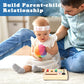 LED Light Switch Busy Board Montessori Toy Button Busy Board Kids Wooden Control Panel Kids Toy Activity Sensory Board Fidget Toy for Toddlers 1 2 3