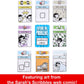Mattel Games Sarah's Scribbles Game, Future Me Problems Card Game Includes 2 Decks of Cards, for 2-4 Players, Family and Game Nights