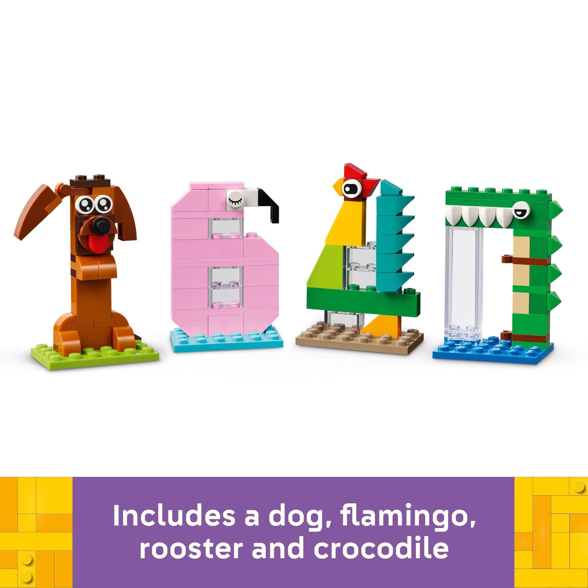 LEGO Birthday Numbers - Educational & Counting Building Toy for Boys & Girls, Ages 6+ - Birthday Decoration for Kids - Fun Gift Idea - 40807