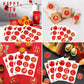 KYMY 2026 Chinese New Year Stickers, 180 Pcs Spring Festival Paper Stickers, Zodiac Horse Lunar New Year Party Favor Labels for Bottles, Envelopes