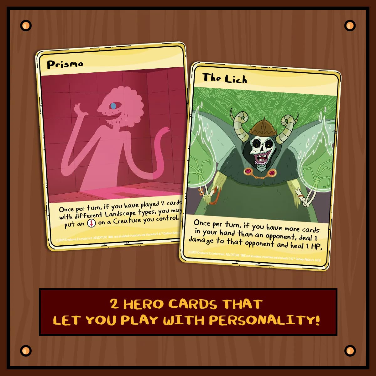 Cryptozoic Entertainment Adventure Time Card Wars Collector's Pack: Prismo vs. The Lich