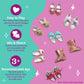 Glitter Girls - Rainy Day Shine! - 14-Inch Doll Accessories - Blue Glitter Rain Boots - Pink Knit Trim - Accessories for 14-Inch Dolls - Toy