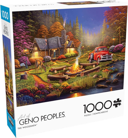 Ceaco - The Woodsmen - 1000 Piece Jigsaw Puzzle for Adults