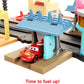 Mattel Disney and Pixar Cars On The Road Playset with 2 Toy Vehicles & Light-Up Countdown, Includes Lightning McQueen & Mater Truck
